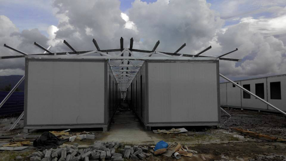 Roofting installation