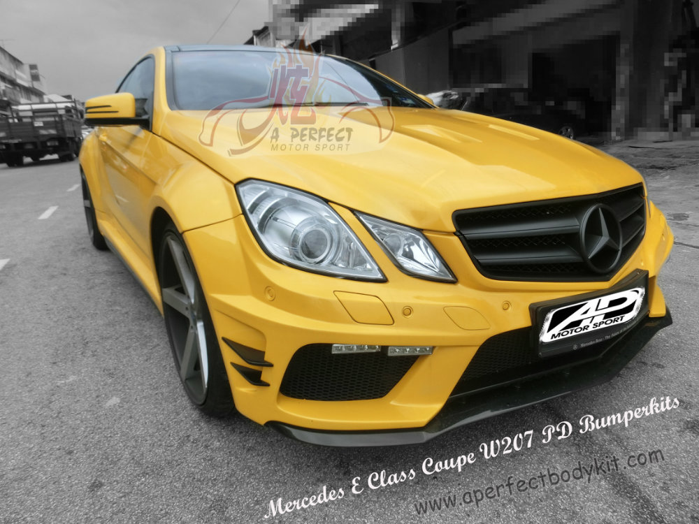 Mercedes E Class Coupe W207 PD Bumperkits 