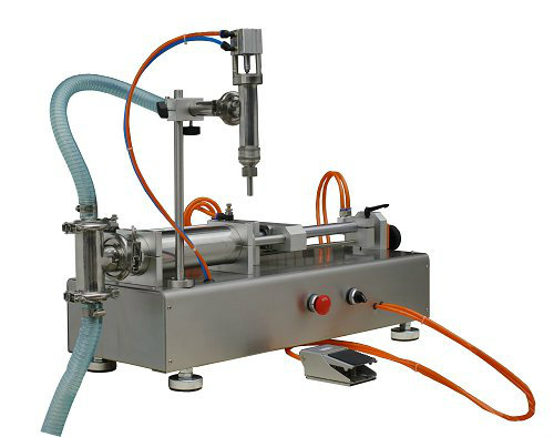 China Semi-Auto Pnumatic Liquid Filling Machine