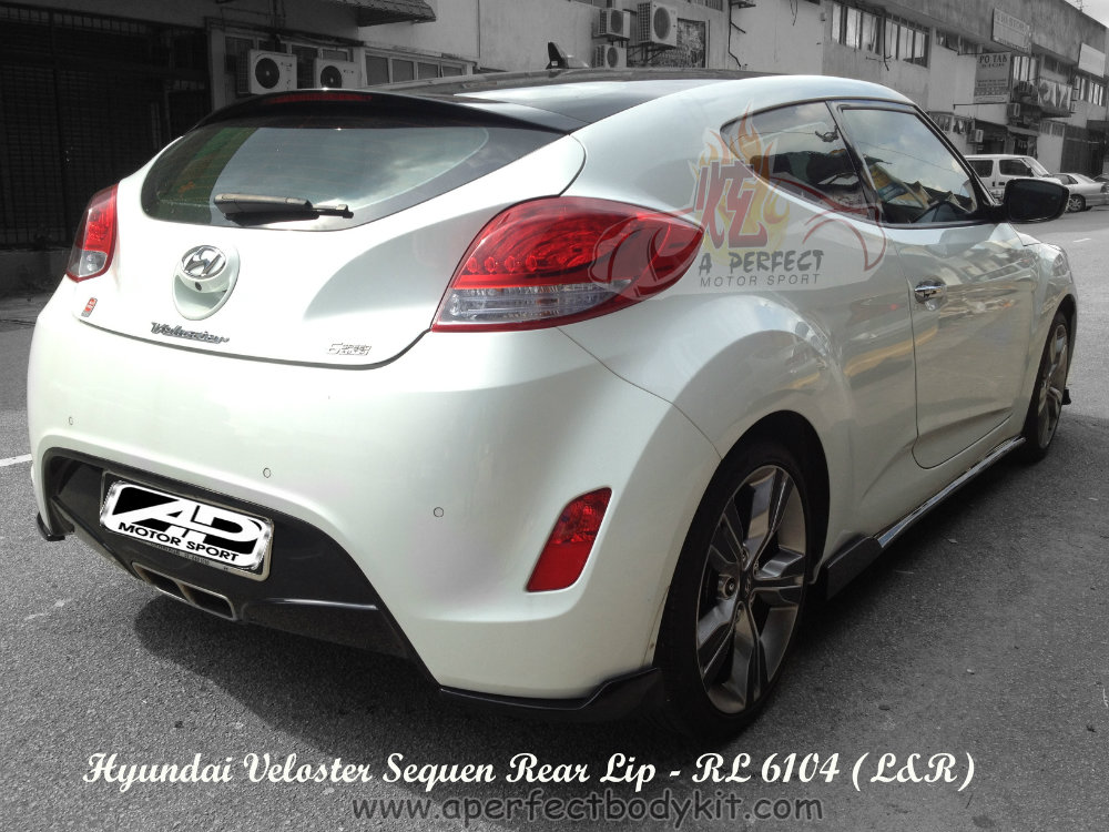 Hyundai Veloster Sequen Style Rear Lip (L&R)