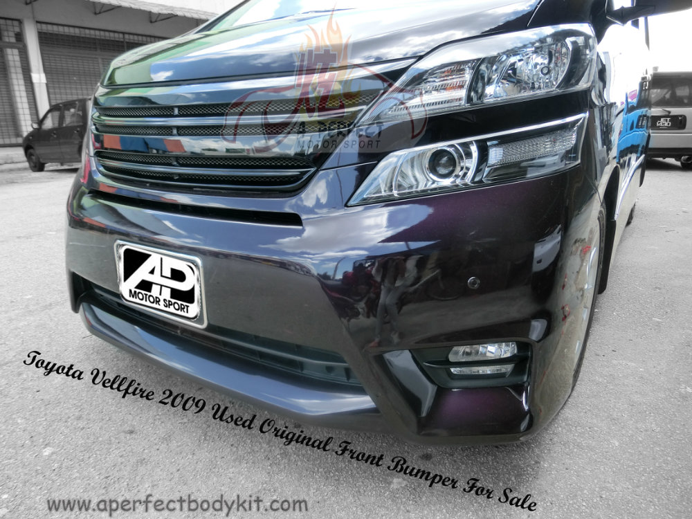 Toyota Vellfire 2009 Used Original Front Bumper For Sale