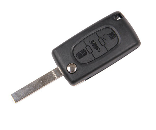 Peugeot 207 307 308 3 Button Flip Key