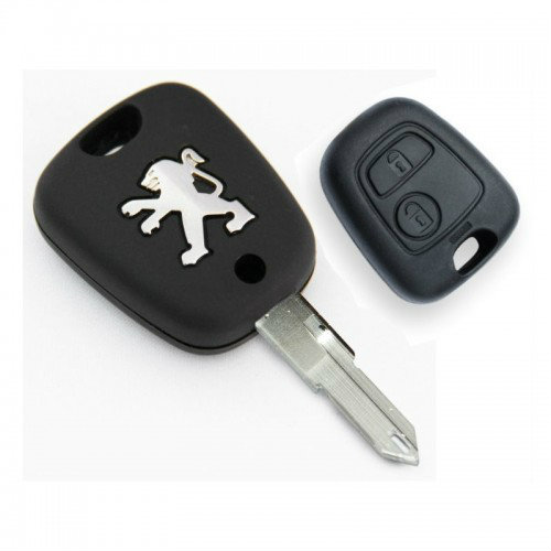 Peugeot 206 207 2 Button Remote Key