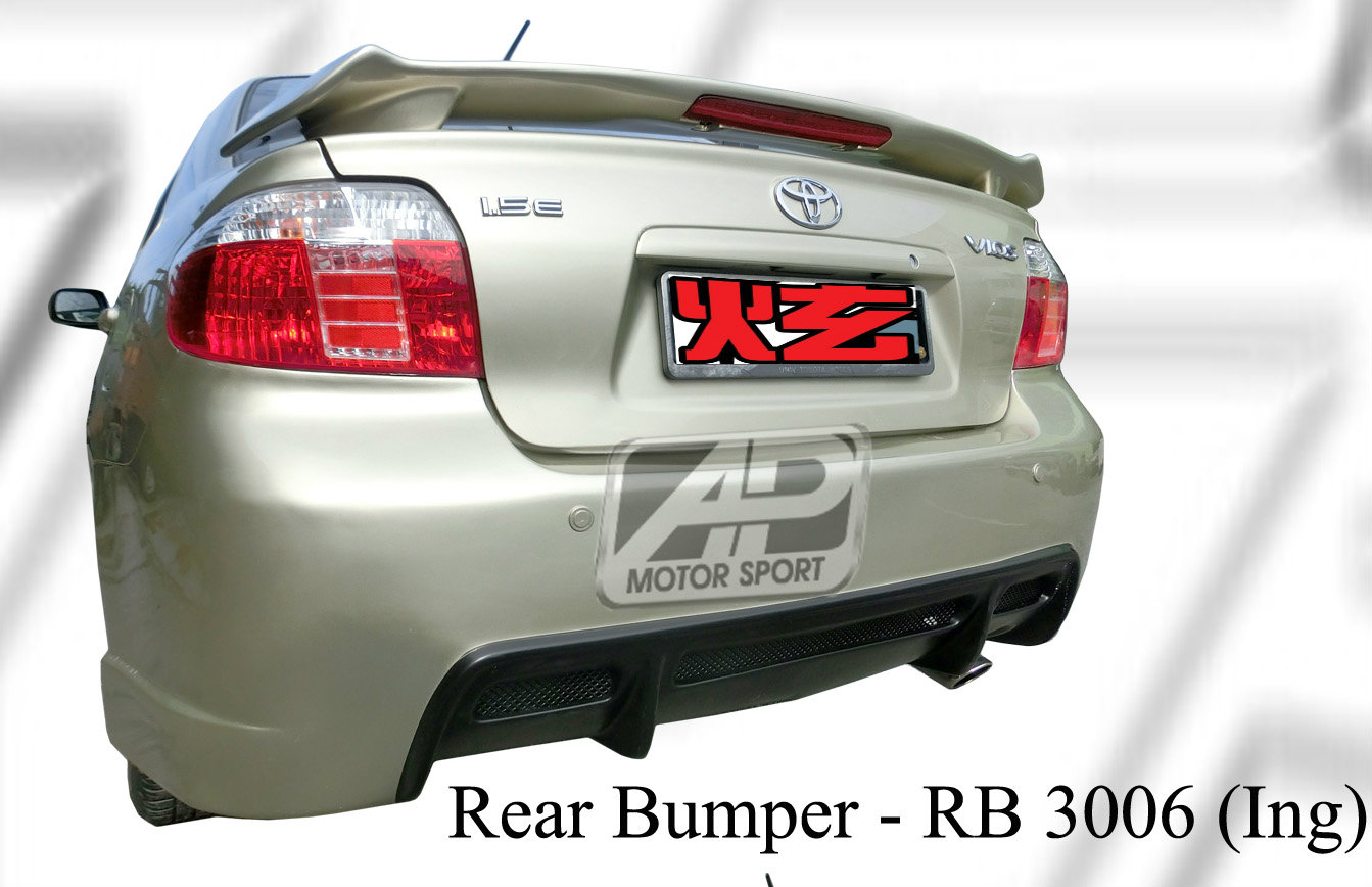 Toyota Vios 2006 Ing Rear Bumper 