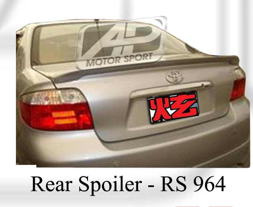 Toyota Vios 2006 Rear Boot Lip Spoiler 