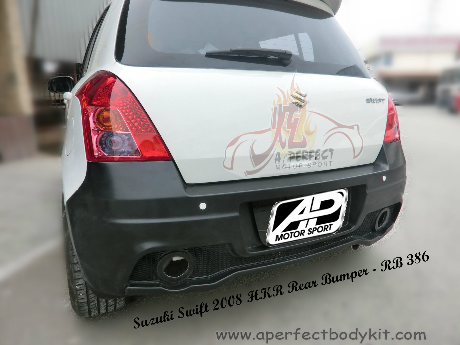 Suzuki Swift 2008 HKR Rear Bumper 