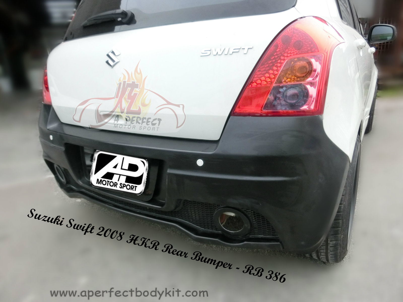 Suzuki Swift 2008 HKR Rear Bumper 