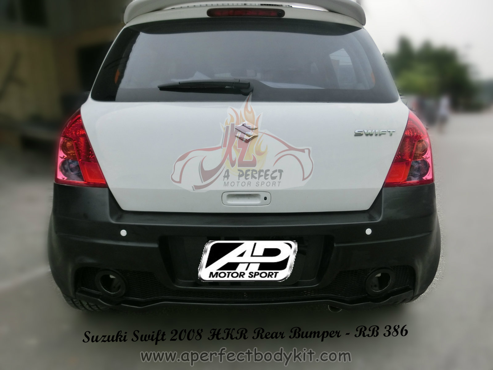 Suzuki Swift 2008 HKR Rear Bumper 