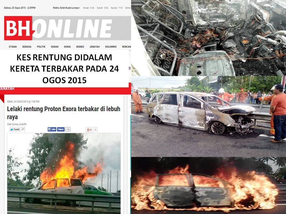 24 Ogos 2015 LELAKI RENTUNG DALAM MPV 24 Ogos 2015 LELAKI RENTUNG DALAM MPV