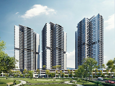 General View to Infinity Residences,Wangsa Maju