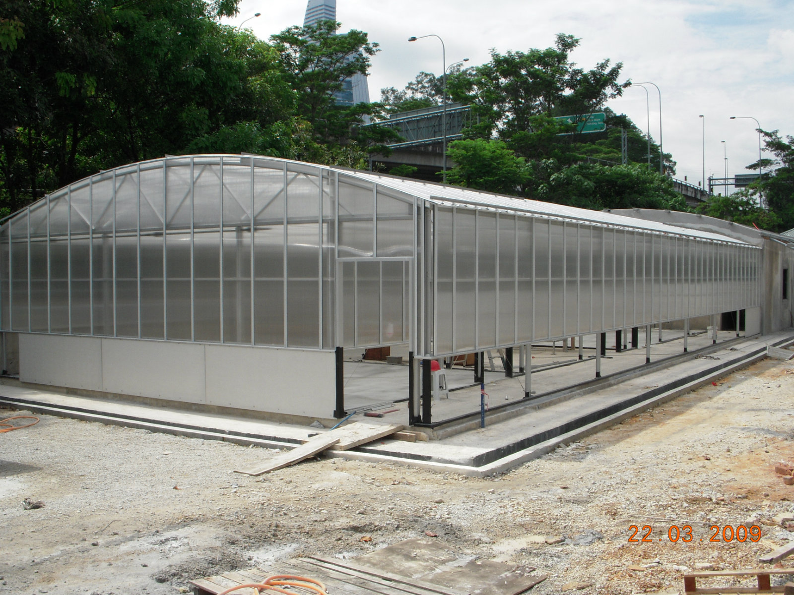 General View to Green House Project at University Malaya at 