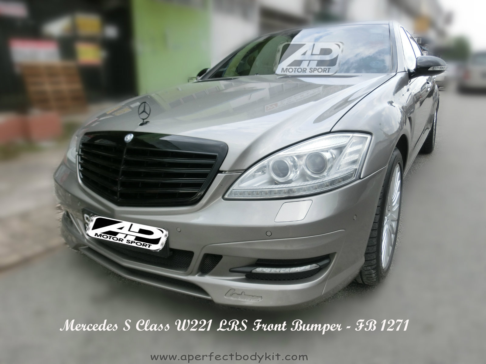 Mercedes S Class W221 LRS Front Bumper 