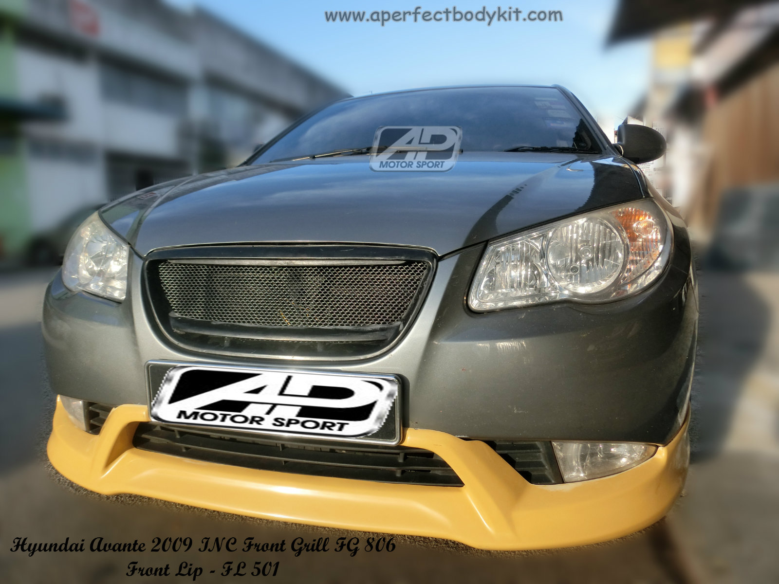 Hyundai Avante 2009 INC Front Lip