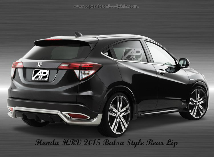 Honda HRV 2015 Balsa Style Rear Lip 