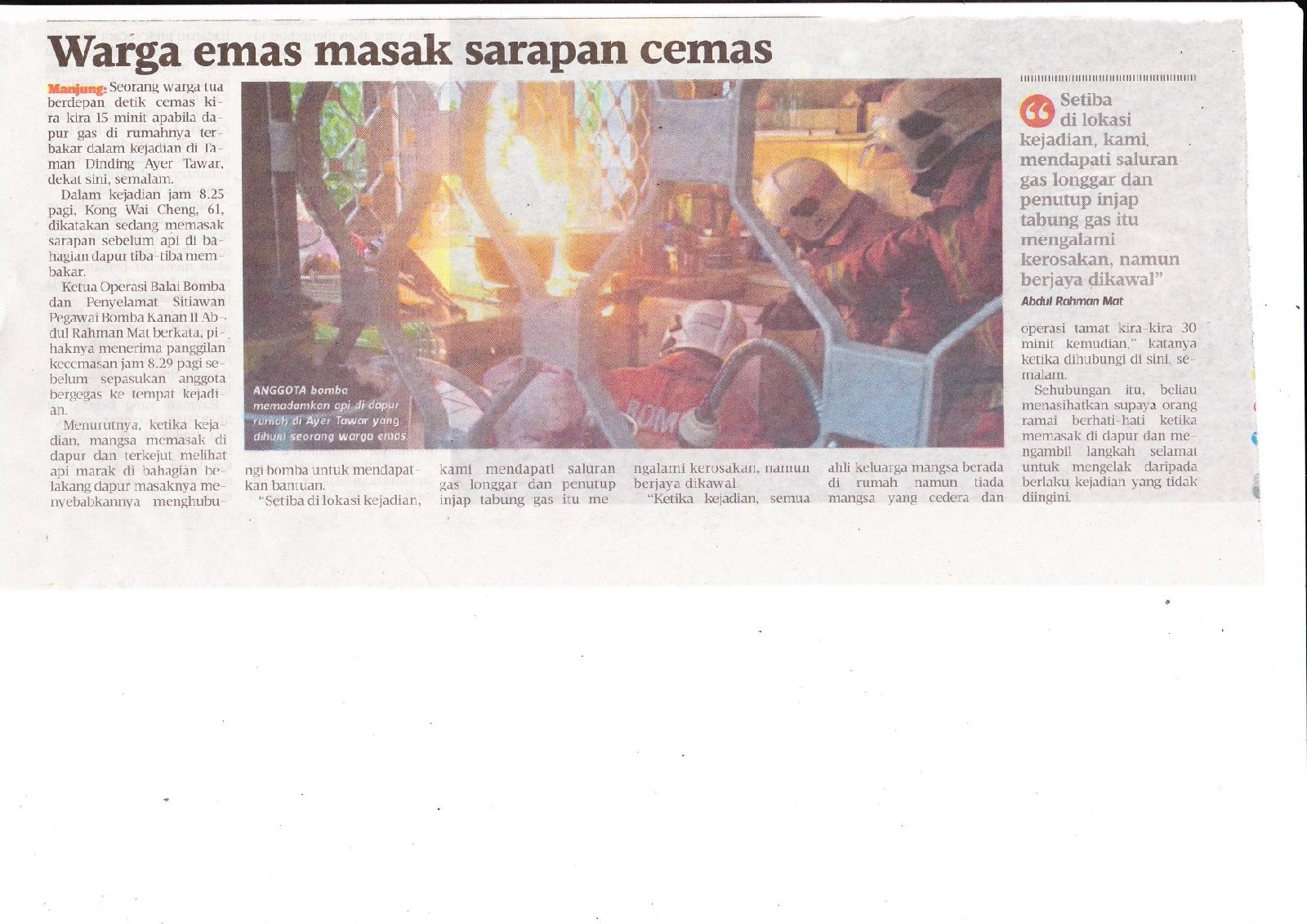 100216- warga emas masak sarapan cemas 100216- warga emas masak sarapan cemas