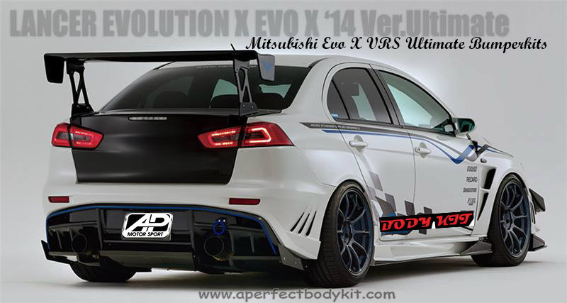 Mitsubishi Evo X VRS Ultimate Style Bumperkits 