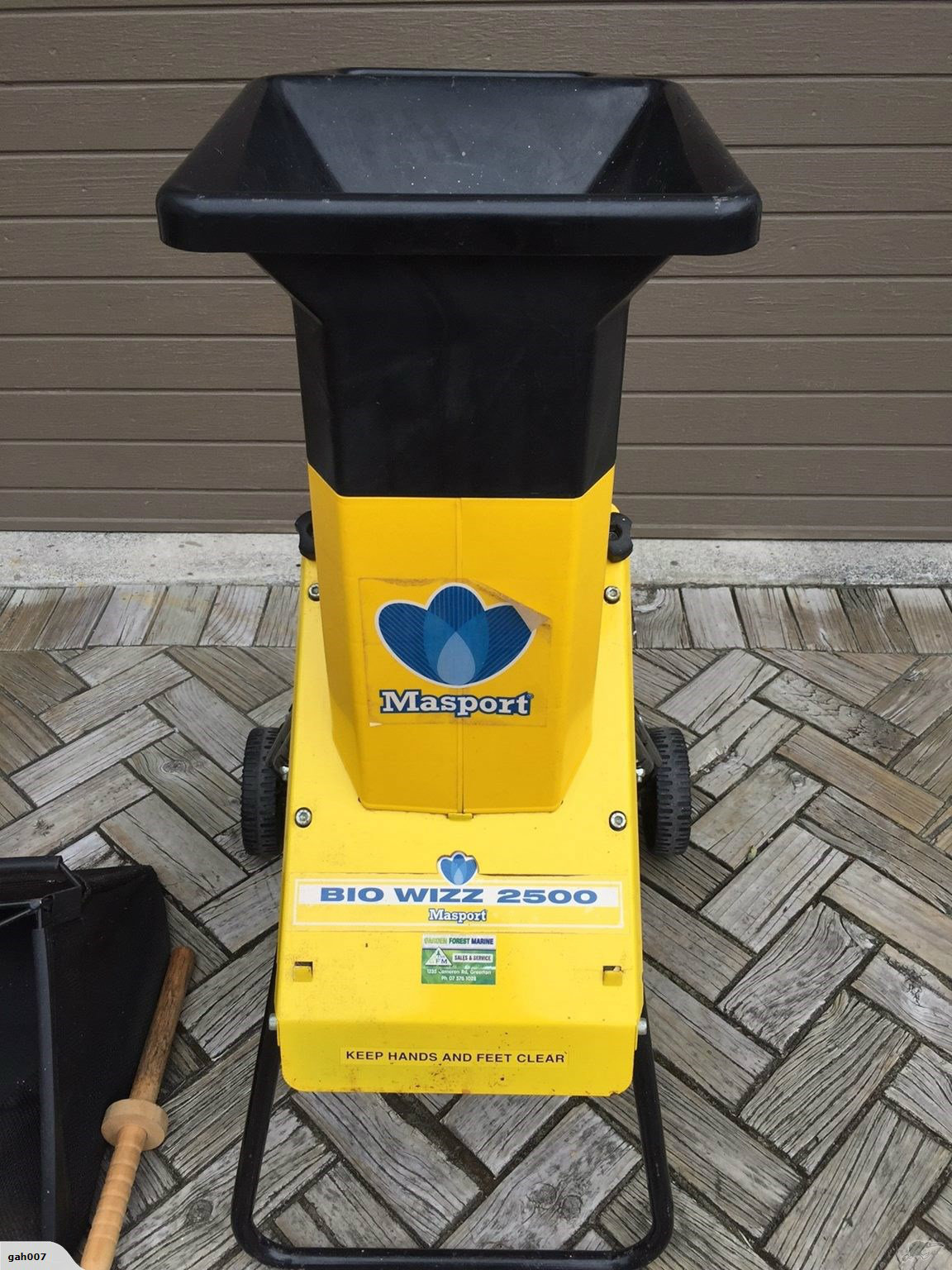 Masport Bio Wizz 2500 chipper/shredder ★ masport Johor Bahru JB