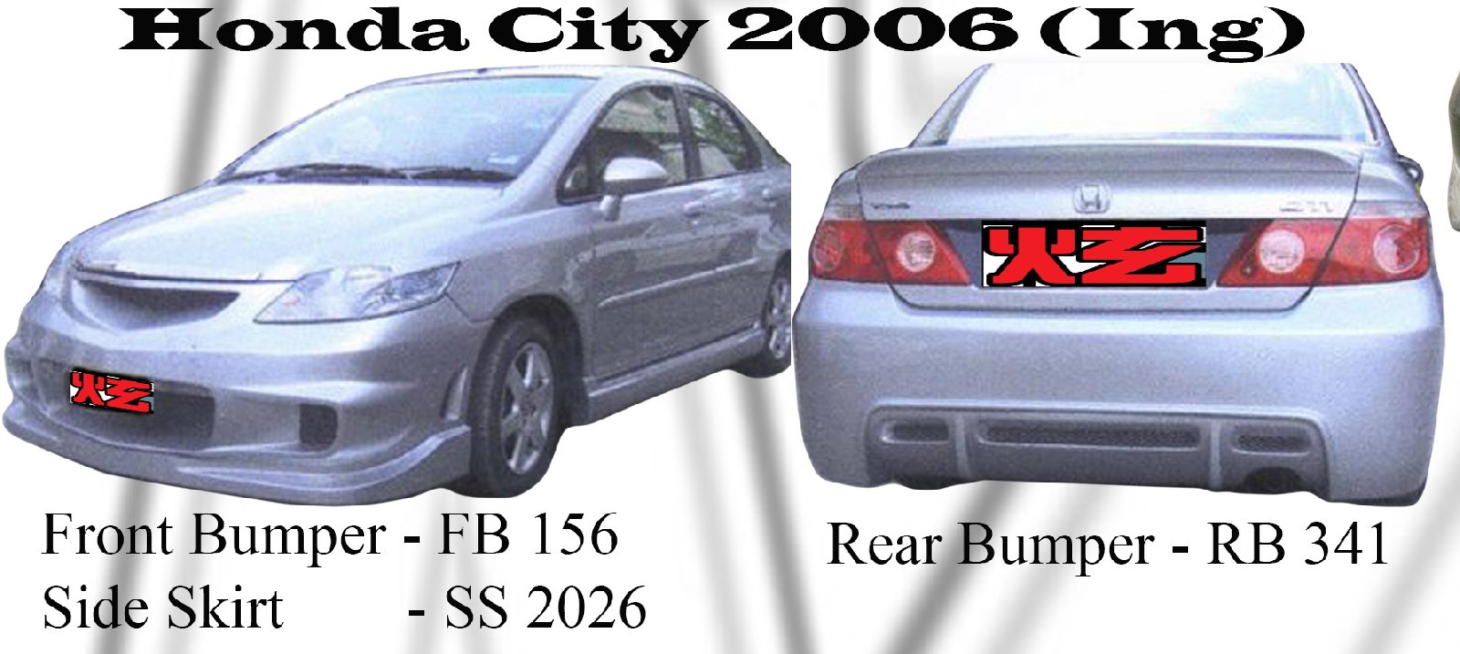 Honda City 2006 Ing Bodykits 