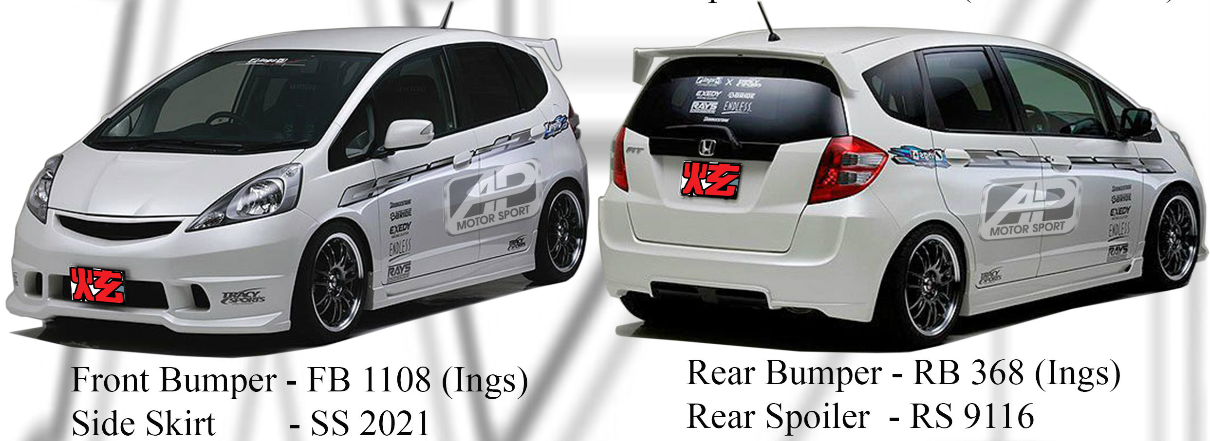 Honda Fit 2008 Ing Bodykits 