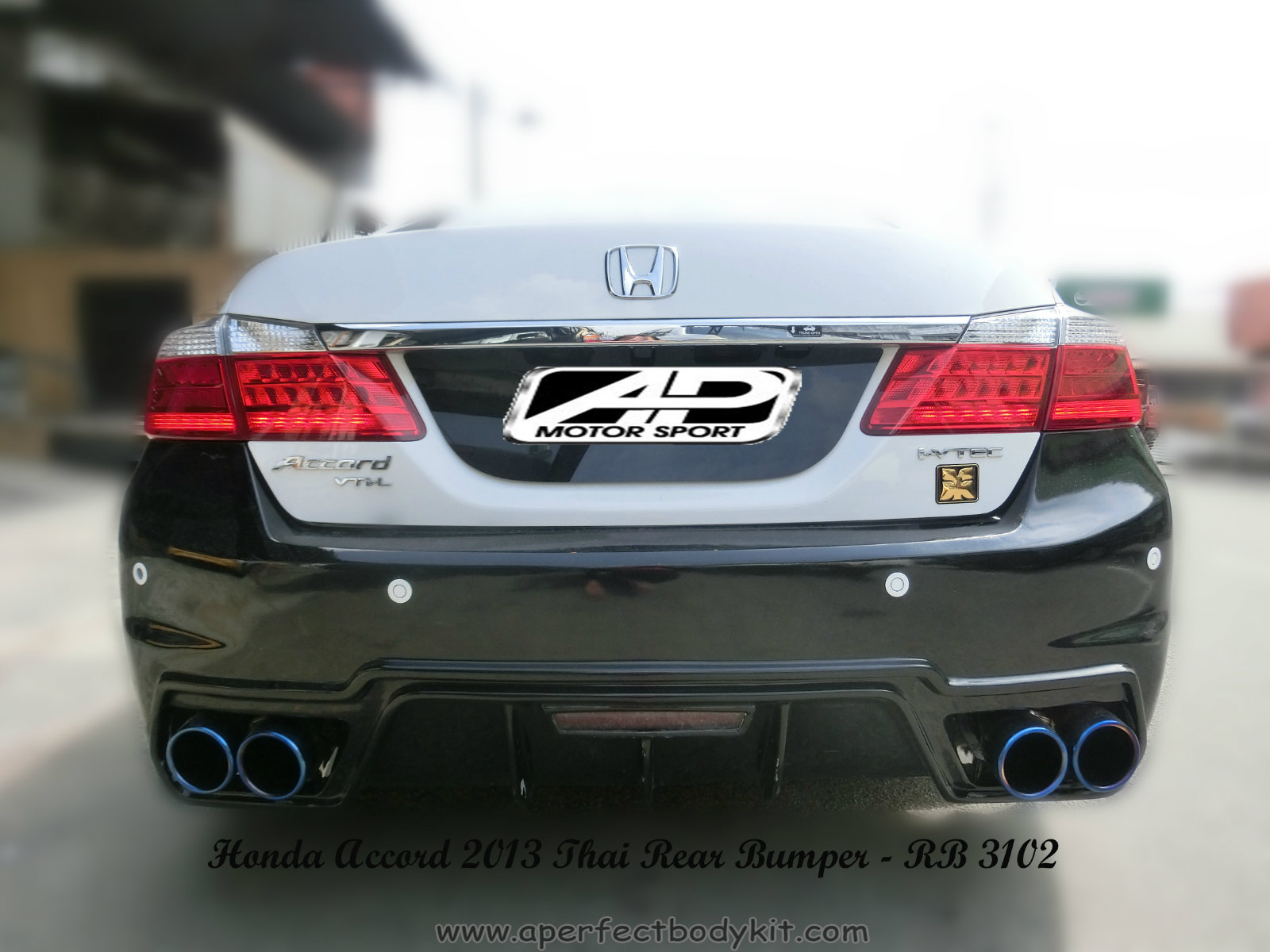 Honda Accord 2013 Thai Rear Bumper 