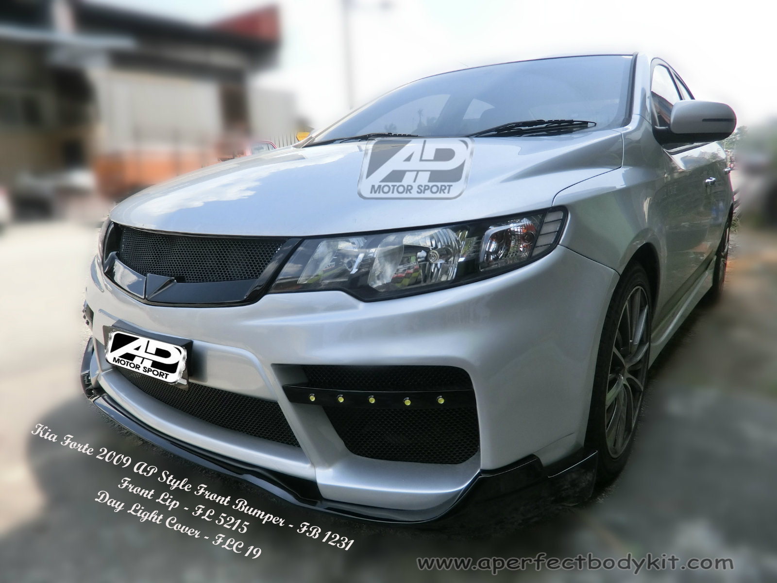 Kia Forte 2009 AP Style Front Bumper 