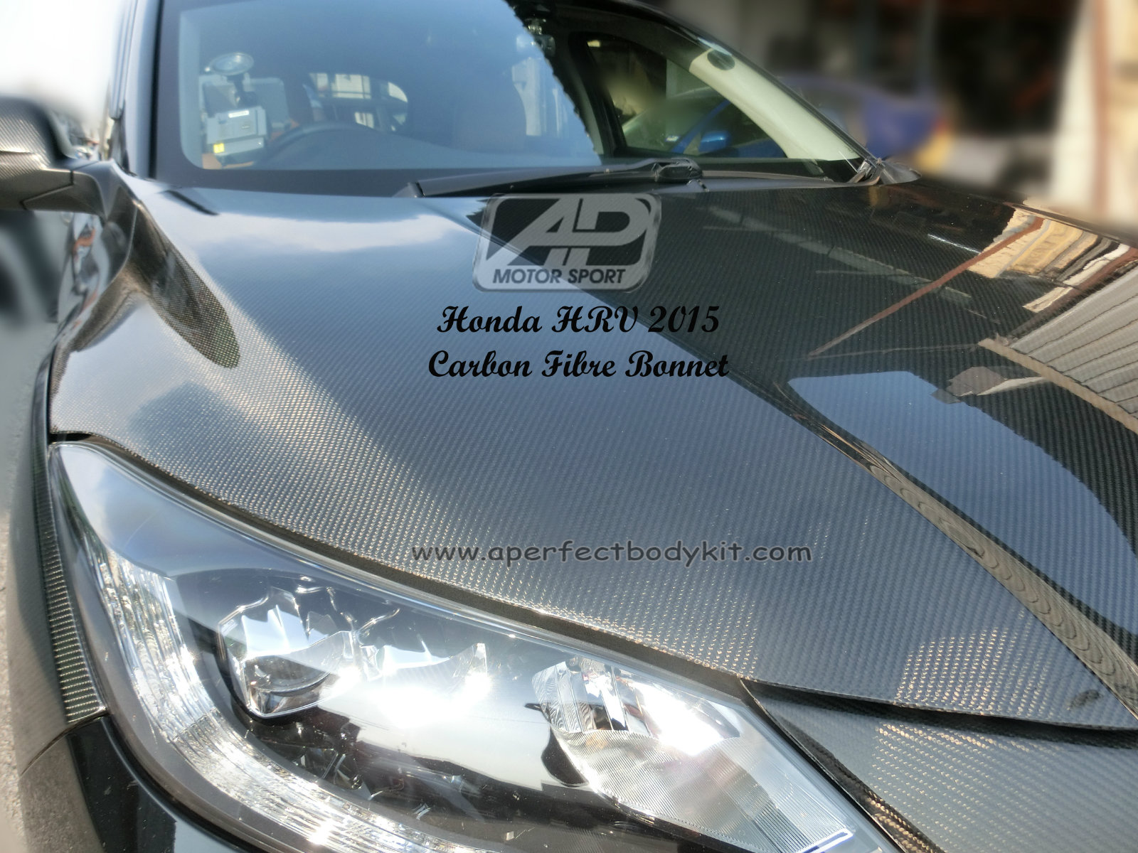 Honda HRV 2015 Carbon Fibre Front Bonnet 