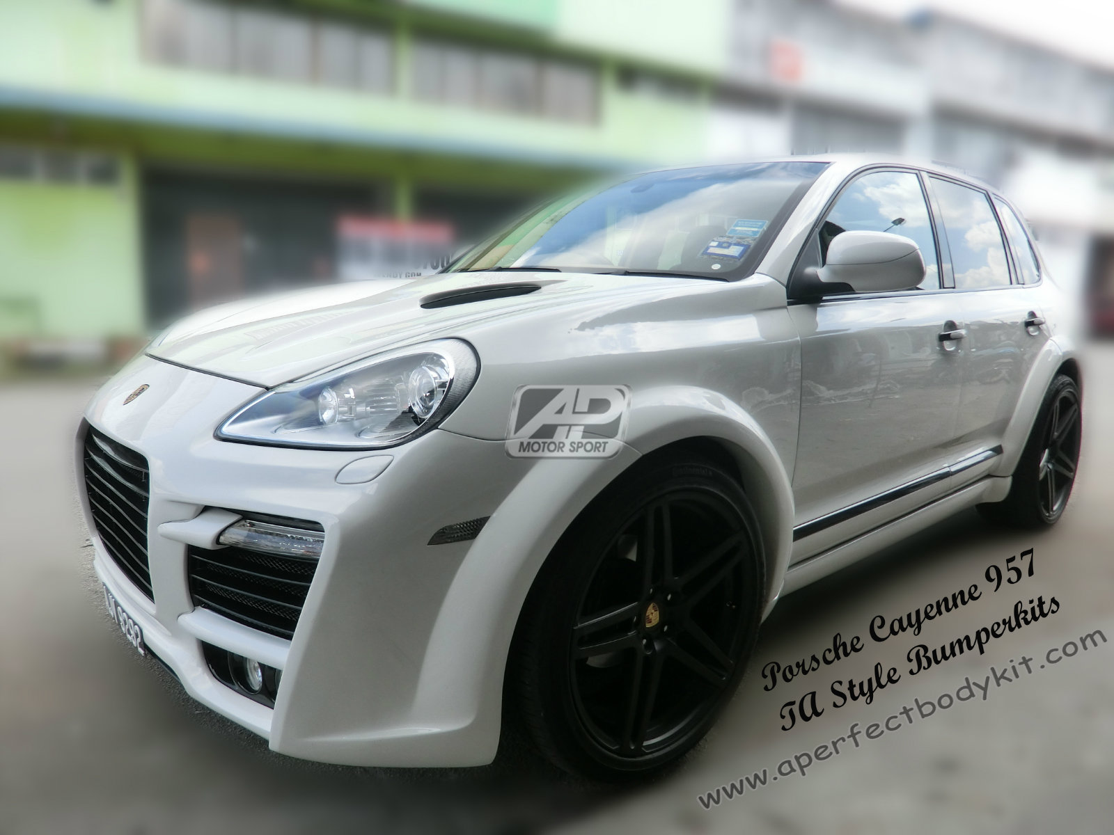 Porsche Cayenne 957 TA Style Bumperkits 