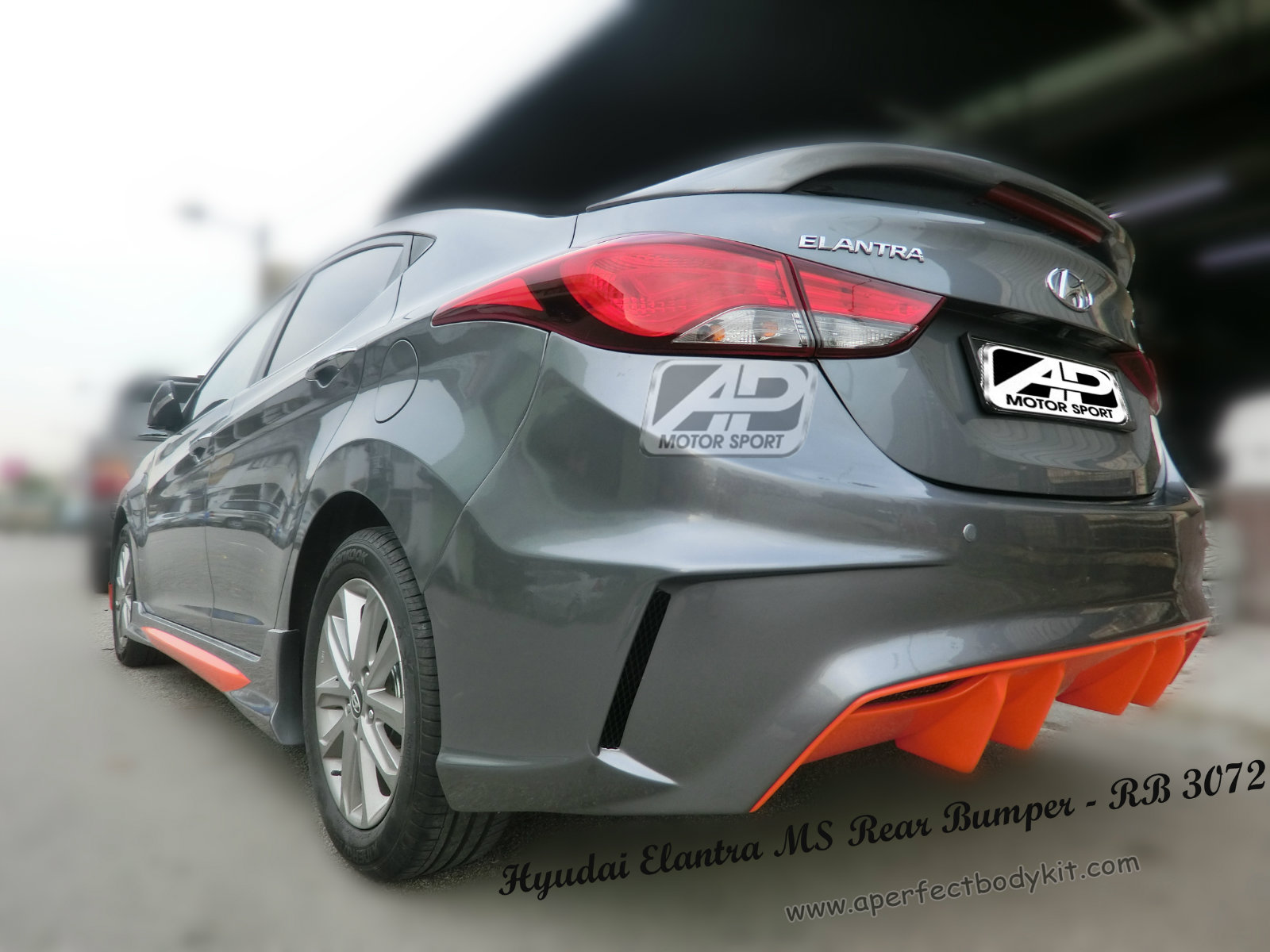 Hyundai Elantra MS Rear Bumper 