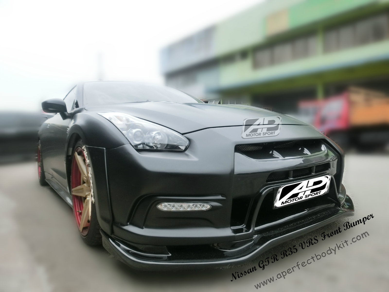 Nissan GTR R35 VRS Front Bumper 