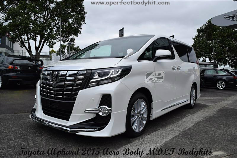 Toyota Alphard 2015 Aero Body MDLT Bodykits 