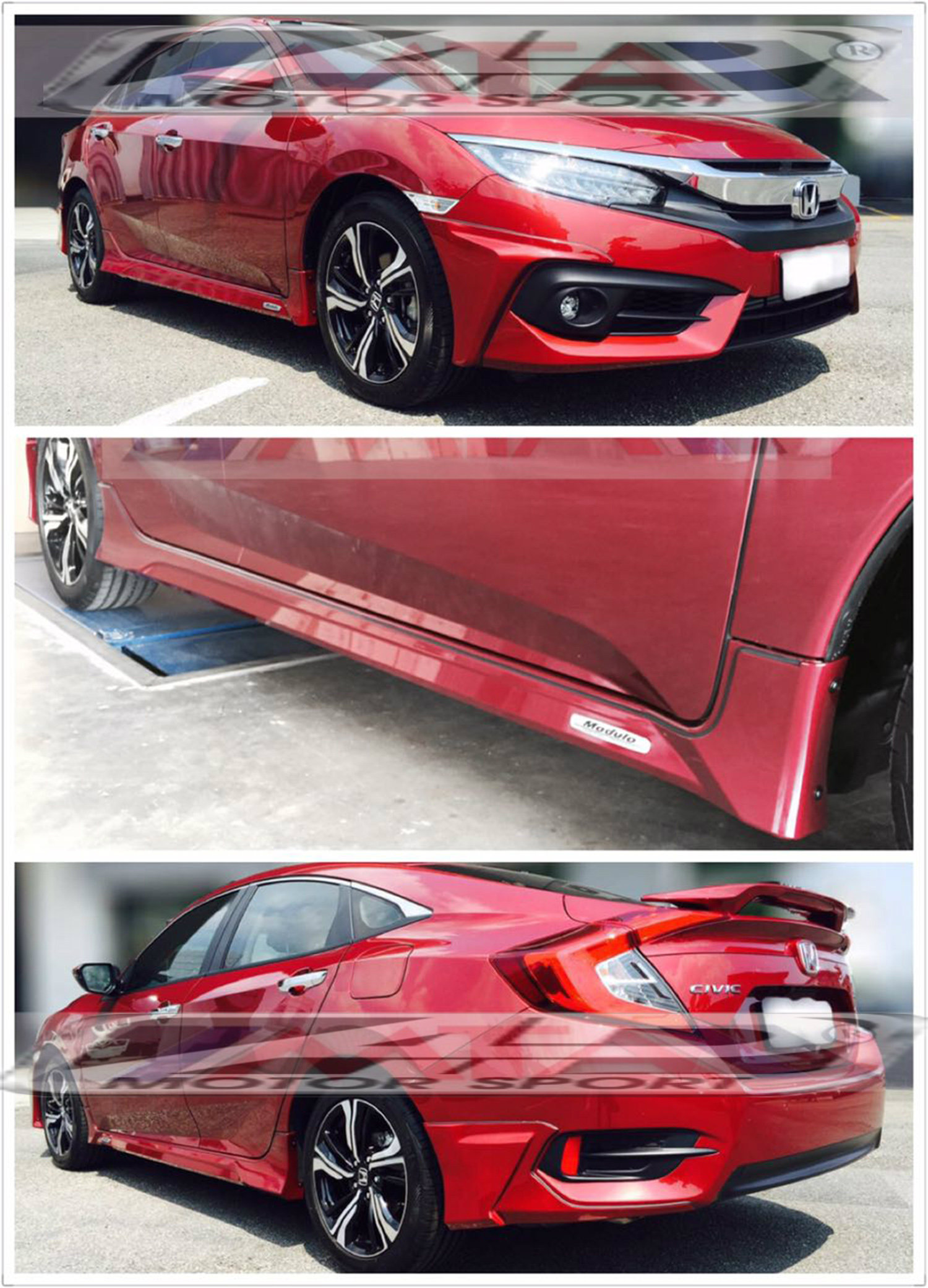 Honda Civic 2016 Euro Spec Bodykits 