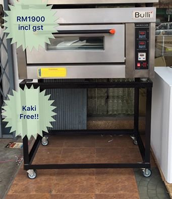 1 Deck 1 Tray Gas Oven RM 1900 incl gst 1 Deck 1 Tray Gas Oven RM 1900 incl gst