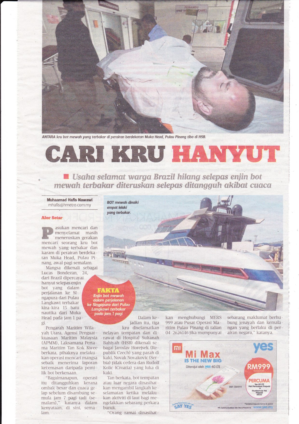 september 2016 - Bot mewah terbakar september 2016 - Bot mewah terbakar