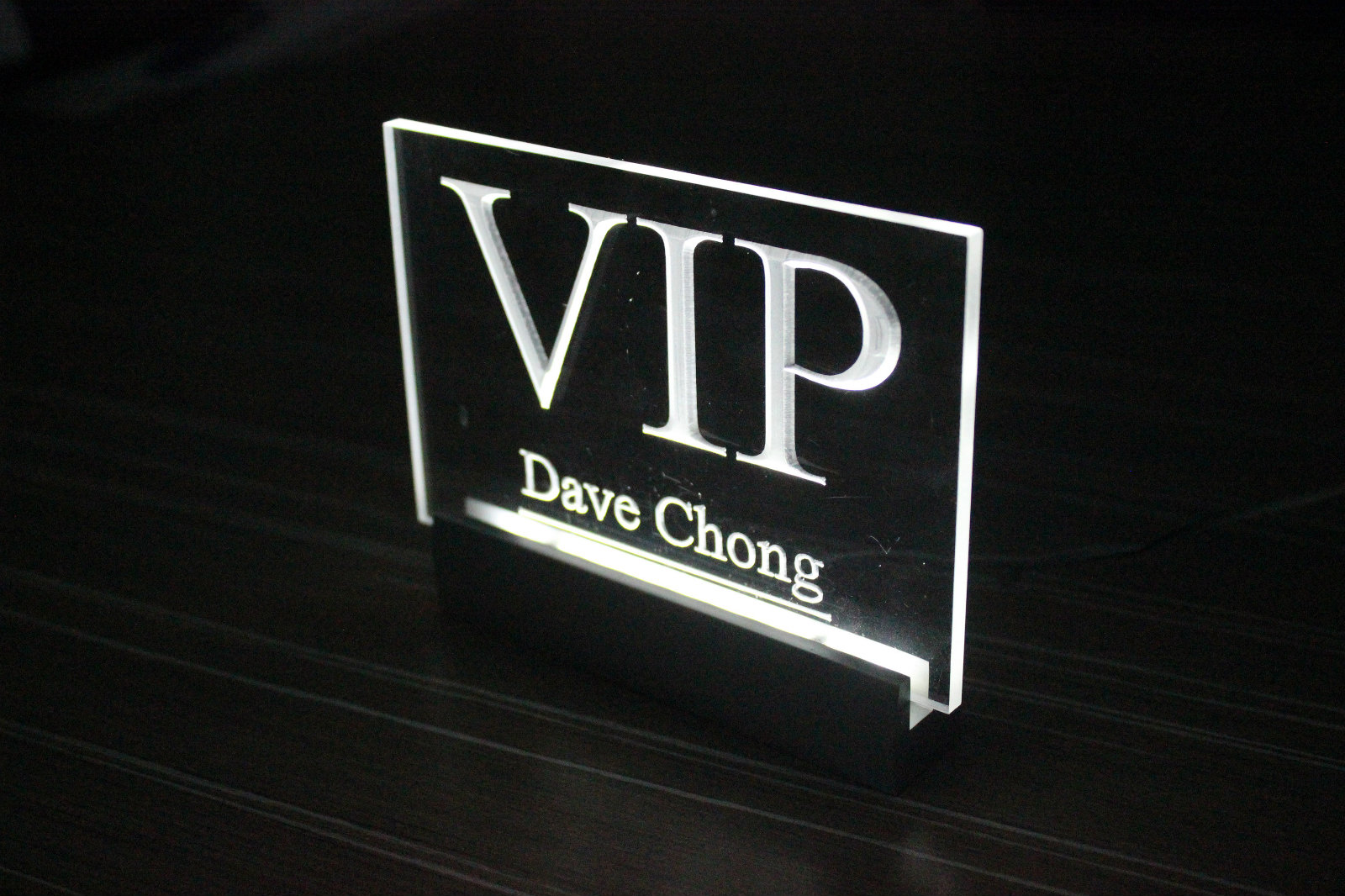Acrylic Name Display Plate Acrylic Signage Johor Bahru (JB) Supplier