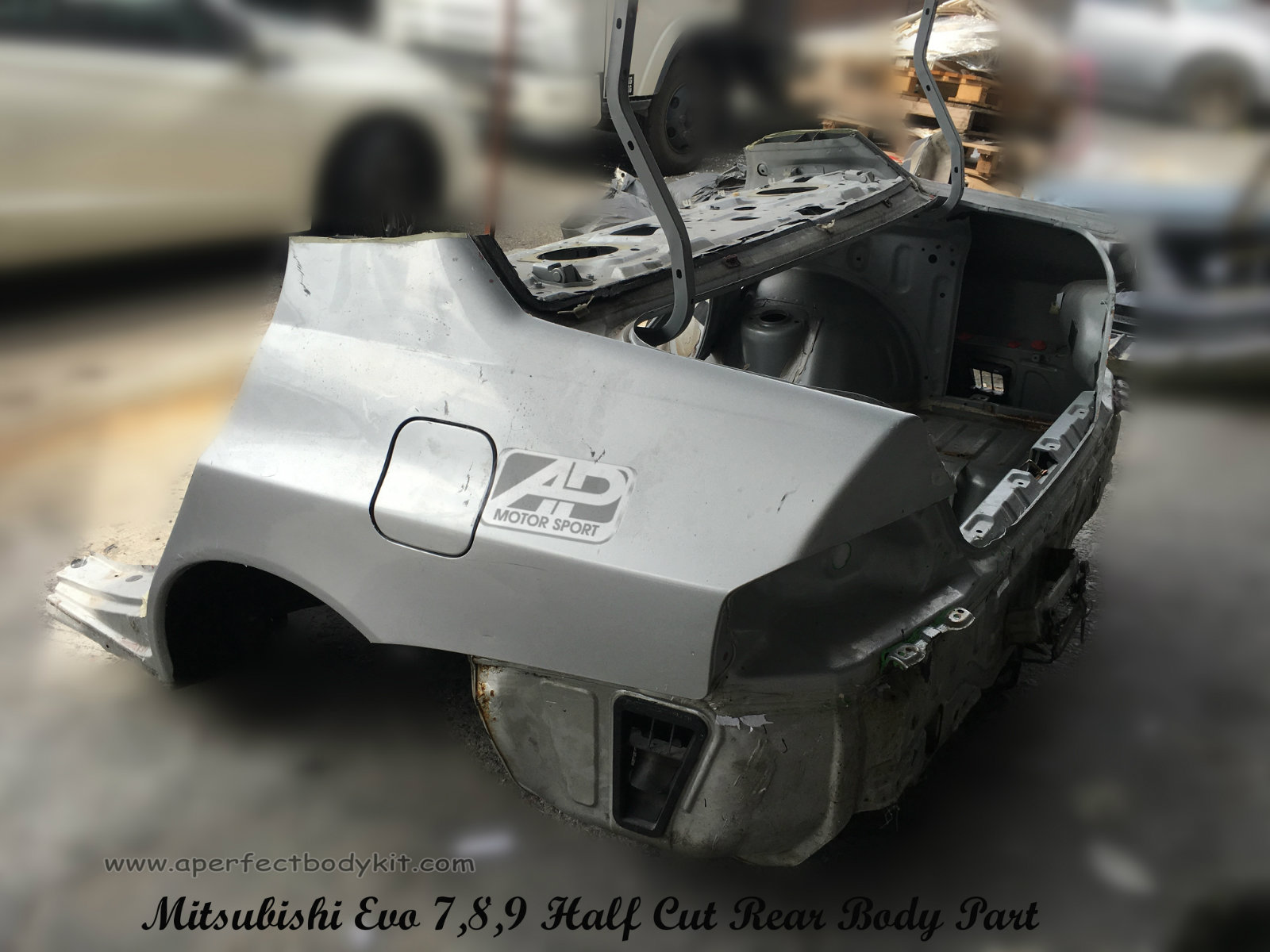 Mitsubishi Evo 7,8,9 Half Cut Rear Body Part For Sale 