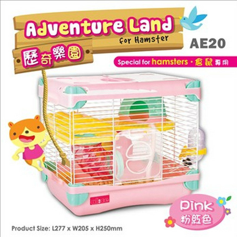 AE20 Alice Adventure Land for Hamster Pink
