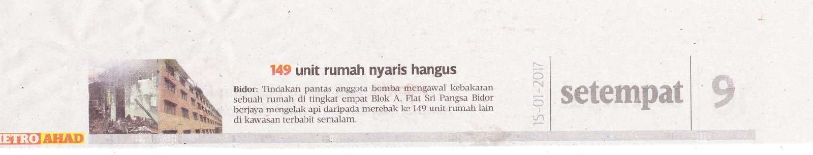 149 unit rumah hangus 149 unit rumah hangus