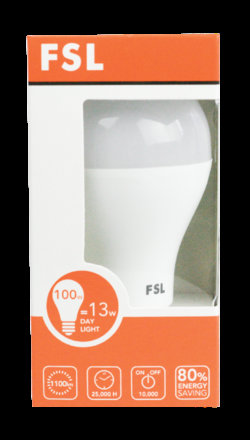 FSL LED 13W E27 6500K DAYLIGHT BULB 