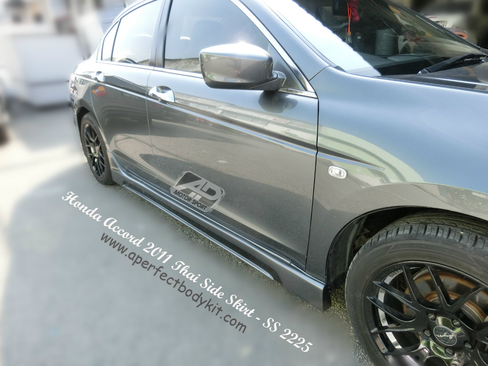 Honda Accord 2011 Thai Side Skirt 