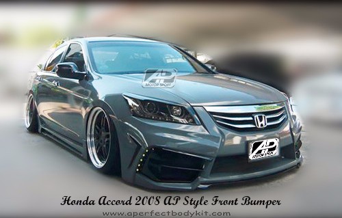 Honda Accord 2008 AP Style Front Bumper 