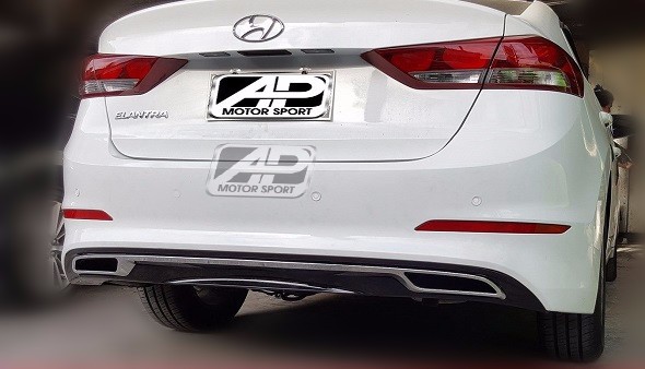 Hyundai Elantra 2016 Rear Diffuser