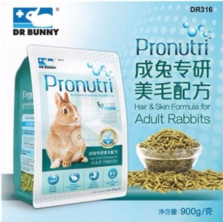 DR316 Dr.Bunny Pronutri Hair&Skin Formula Food for Adult