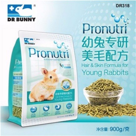 DR318 Dr.Bunny Pronutri Hair&Skin Formula Food for Young