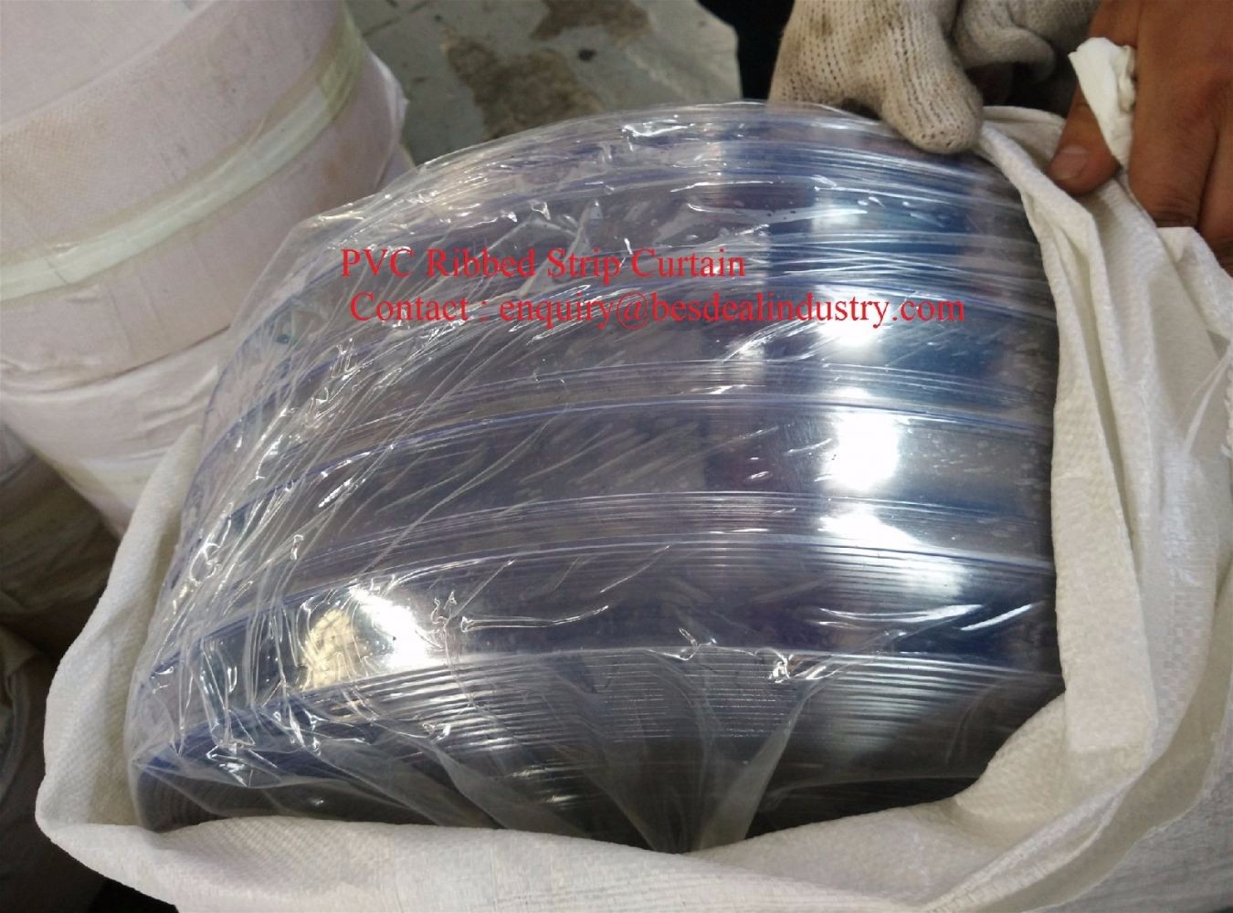 PVC Rib Curtain