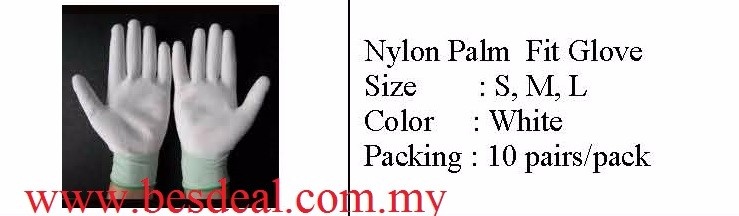 Nylon Palm Fit Glove