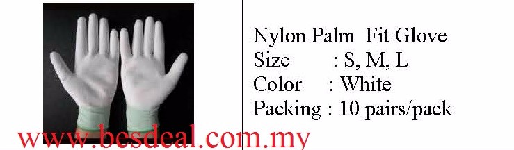 Nylon Palm Fit Glove