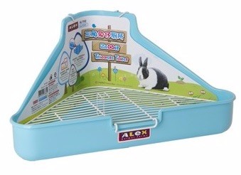 AL192 Alex Rabbit Triangle Toilet -Blue