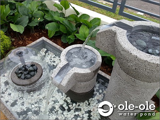 P3XL.Water Pond Feature Design Malaysia.Kolam air hiasan ika