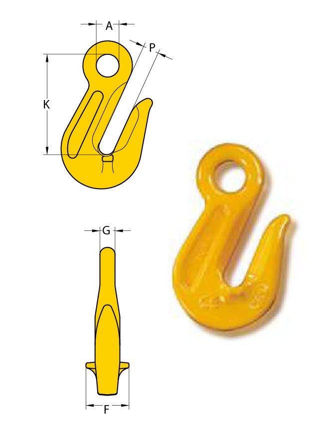 G80 EYE GRAB HOOK, CODE "YH" G80 EYE GRAB HOOK, CODE "YH"