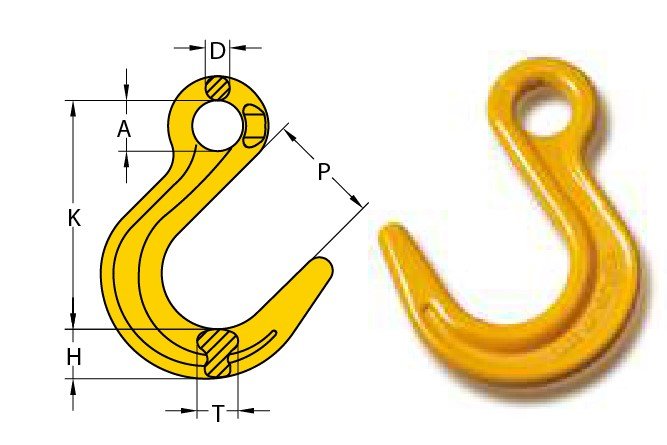 G80 EYE FOUNDARY HOOK, CODE "YN" G80 EYE FOUNDARY HOOK, CODE "YN"